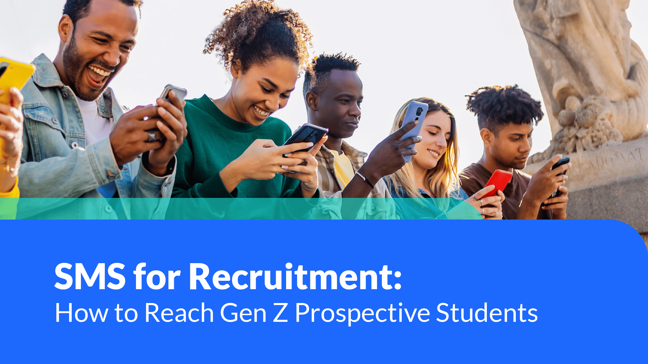The title of the post, “SMS for Recruitment: How to Reach Gen Z Prospective Students”